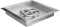 Onlyfire Square Stainless Steel Drop-In Fire Pit Burner Ring And Pan Assembly,12-Inch $69.99 MSRP