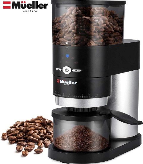 Mueller Ultra-Grind Conical Burr Grinder Professional Series - $97.99 MSRP