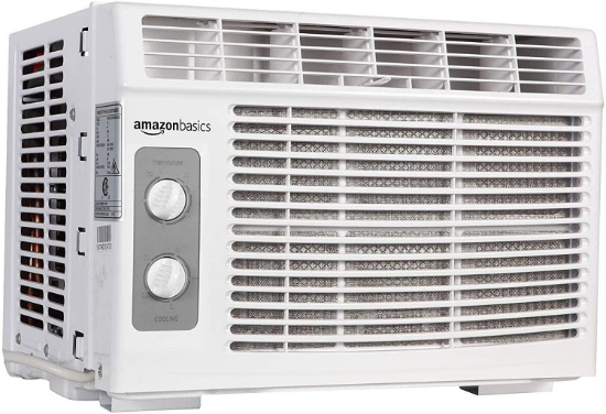 AmazonBasics Window-Mounted Air Conditioner with Mechanical Control - $172.00 MSRP
