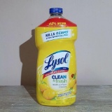 Lysol Clean and Fresh Multi-Surface Cleaner, Lemon and Sunflower, 40oz