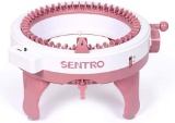 SENTRO 48 Needles Knitting Machine With Row Counter And Plain/Tube Weave Conversion Key