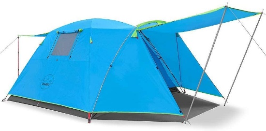 KAZOO Outdoor Camping Tent Durable Waterproof, Family Large Tents 4 Person, Easy Setup $139.90 MSRP