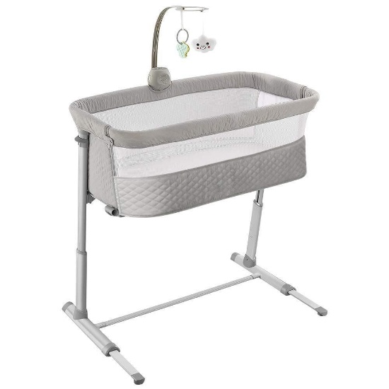 Kidsclub Baby Bedside Sleeper with 2 Replaceable Sheets, Baby Bedside Bassinet $199.99 MSRP