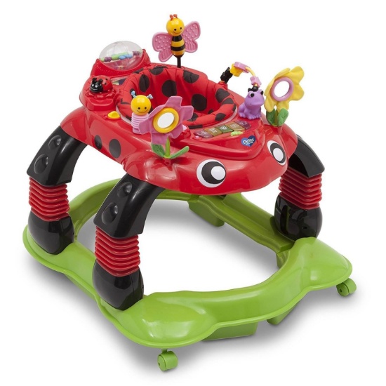 Delta Children Lil Play Station Sadie the Ladybug Infant Activity Walker Rocker $89.99 MSRP