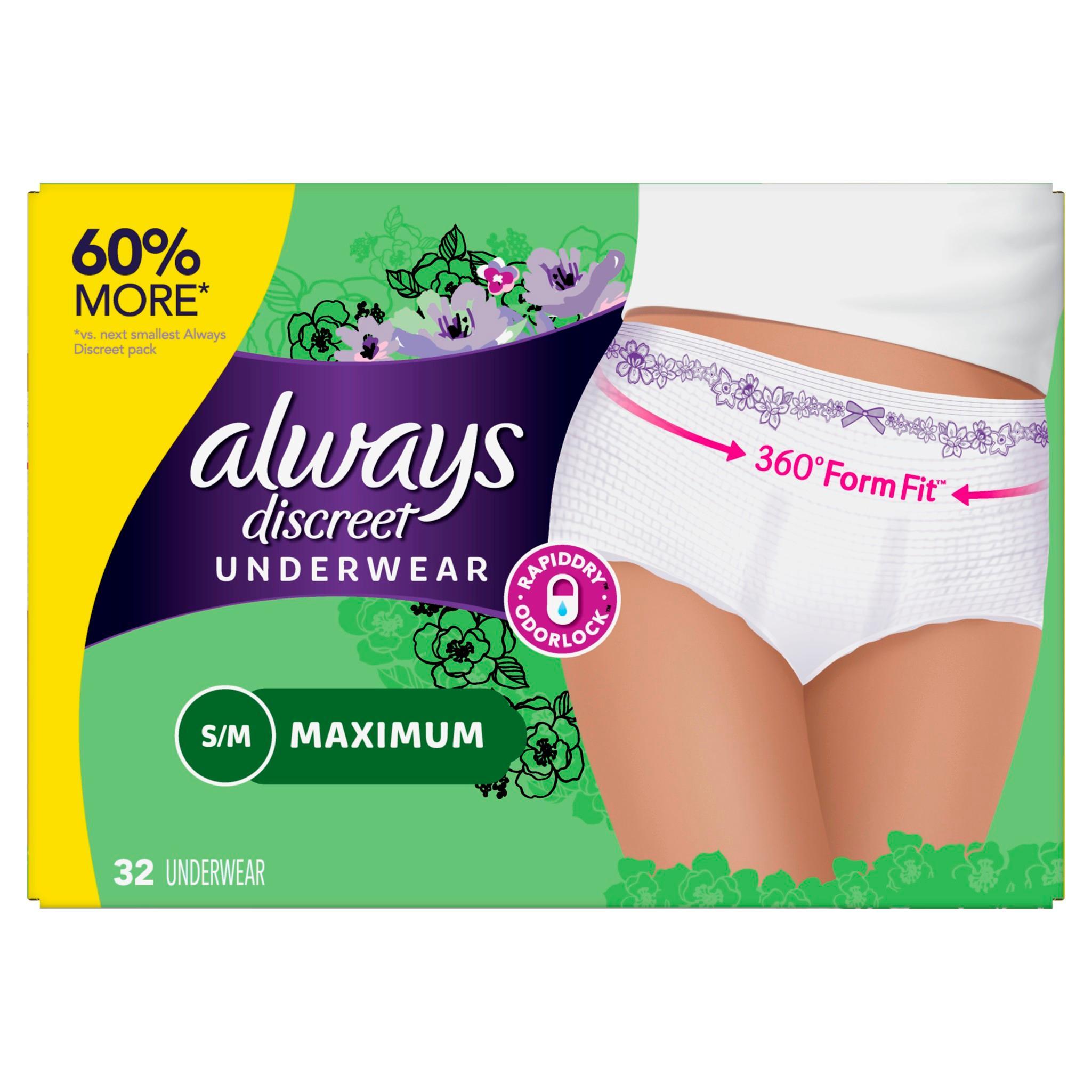 Always Discreet Incontinence Max Protection