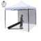 IsagapoY 10x10 FT Ez Pop Up Canopy Tent, Commercial Instant Canopies with Heavy Duty Roller Bag