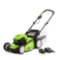 Greenworks M-210 21-Inch 40V Brushless Push Mower, 6Ah Battery and Charger Included