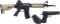 GameFace GFR37PKT Warrior Protection Spring-Powered Single-Shot Airsoft Rifle And Pistol Kit