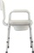 NOVA Heavy Duty Bedside Commode 8580, Extra Wide Seat, 450 lb. Weight Capacity - $149.95 MSRP