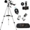 Gskyer 70mm Aperture 400mm AZ Mount Astronomical Refracting Telescope for Kids(AZ 70400) $84.99 MSRP