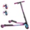 Yvolution Y Fliker Air A3 Kids Drifting Scooter Swing Scooter for Boys and Girls Age 7+ Years,Purple