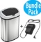 SensorCan 13 Gallon Battery-FREE Automatic Sensor Kitchen Trash Can with Power Adapter $72.00 MSRP