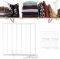 Evelots Closet Wood Shelf Divider-New Extra Brackets for Stability-Steel