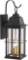 Zeyu Exterior Porch Light Fixtures, 17 inch Outdoor Wall Sconce for House in Black and Gold Finish