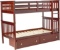 Donco Kids Mission Bunk Dual Under Bed Drawers, Twin, Dark Cappuccino