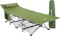 Alpcour Folding Camping Cot ? Deluxe Collapsible Single Person Bed in a Bag with Pillow - $63.34MSRP