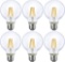 EnergeticLightingDimmableLEDEdisonLightBulb,G25 GlobeShape / GE Lighting 97491 15 Watt Soft White