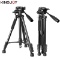 KINGJOY Professional Portable Travel Aluminum Camera Tripod Video Accessories Stand