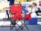 Coleman Folding Chair, Red