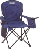 Coleman Portable Camping Quad Chair with 4-Can Cooler