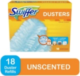 Swiffer Dusters, Multi Surface Refills, Unscented Scent, 18 count 11.37 MSRP; Vanskee FaceShield