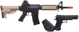 GameFace GFR37PKT Warrior Protection Spring-Powered Single-Shot Airsoft Rifle And Pistol Kit