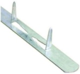 Blue Caspian Upholstery Straight Rigid Metal Tacking Strips - 30