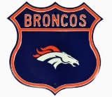 Authentic Street Signs Denver Broncos Route Signs Metal Frameless