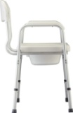 NOVA Heavy Duty Bedside Commode 8580, Extra Wide Seat, 450 lb. Weight Capacity - $149.95 MSRP