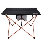 G4Free Ultralight Folding Camping Table Portable Compact Roll Up Camp Tables with Carrying Bag