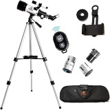 Gskyer 70mm Aperture 400mm AZ Mount Astronomical Refracting Telescope for Kids(AZ 70400) $84.99 MSRP