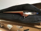 Vangoa 6 String Banjo Guitar Mini, 26 Inch Sapele Travel Banjo Guitar for Beginners with Bag $119.99