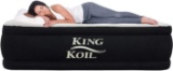King Koil California King Luxury Raised Air Mattress, Black (29172) - $151.75 MSRP