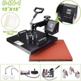 Seeutek 8 in 1 Power Heat Press Machine 15