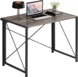 4NM Folding Table Computer Desk Home Office Laptop Table Writing Desk Compact Study Reading Table