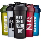 Hydra Cup 5 Pack of OG Shaker Bottles, 24-Ounce Max Value Pack, Protein Shaker Cups - $26.99 MSRP