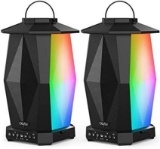 Olafus Outdoor Bluetooth Speakers 2 Pack, 25W Waterproof Wireless Lantern Speakers - $154.99 MSRP