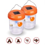 Mosquito Killer Lantern, BEE COLINE Outdoor Wasp Trap - Solar Powered Wasp Killer