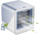 Mini Portable Air Conditioner Fan Noiseless Evaporative Air Humidifier - $27.81 MSRP