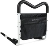 MGrip Adjustable Contoured Bed Rail with Multiple Gripping Positions, Black/White $41.20 MSRP