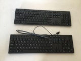 Computer Keyboard, 2 Pack