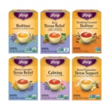 Yogi Tea Variety Pack Sampler (6 Pack) 96 Tea Bags $24.88; Stash Tea (Pack of 6)(08209) $19.80 MSRP