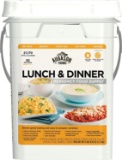 Augason Farms Lunch and Dinner Variety Pail Emergency Food Supply 4-Gallon Pail - $62.68 MSRP