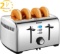 Aicok Toaster, 4-Slice Toaster with 7 Browning Control (B07JK662S2)