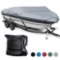 Leader Accessories 300D Polyester 5 Colors Waterproof Trailerable Runabout Boat Cover Fit V-hull