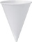 Solo 6R-2050 6 oz White Paper Cone Cups 10 Pack