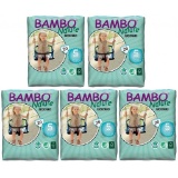 Bamboo Nature Premium Eco Training Pants - Size 5 Junior (20 pants) - 5 Packs