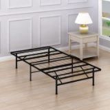 SimpleHouseware 14-Inch Twin Size Mattress Foundation Platform Bed Frame, Twin (BF-001-2)