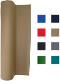 Iszy Billiards 595.3 Gram Pool - Billard Chiffon - Tan Poker Felt for 7, 8 or 2.7 m Table
