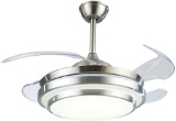 Fine Maker 42inch Ceiling Fan Light with LED Integrated 3-Colors Changeable Remote $193.99 MSRP